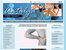 Tablet Screenshot of antalyafiziktedavi.com